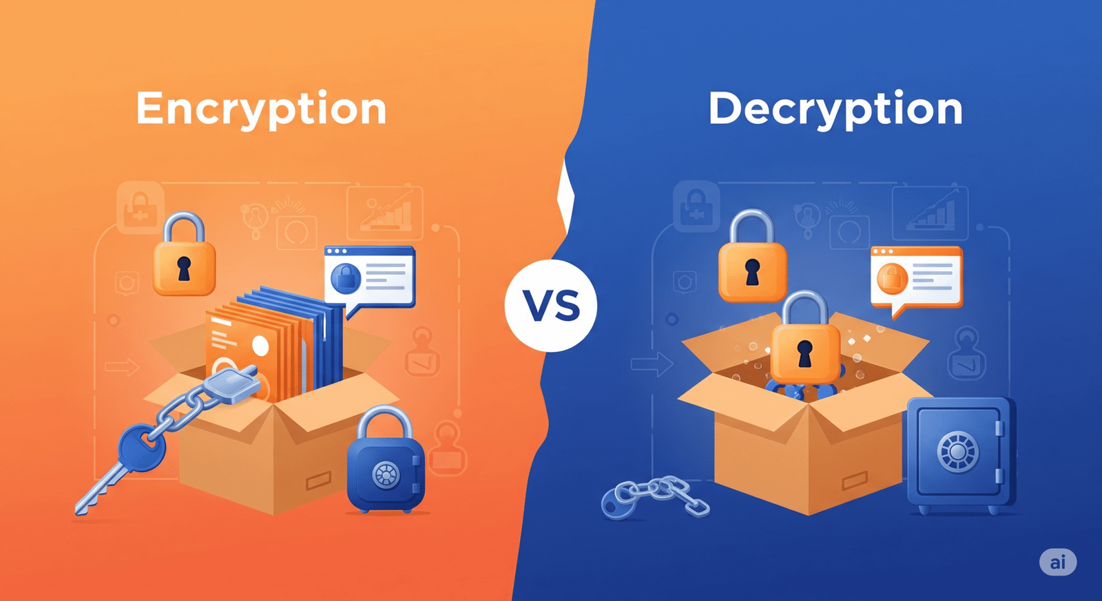 Farqiga u dhaxeeyo Encryption Vs Decryption? – Gelle Crypto